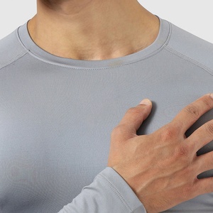 Custom <b>Men's</b> Full Sleeve Breathable Spandex/Polyester <b>Shirt</b> with Digital Print & Automated Cutting Seamless Fusing - Product Image 4