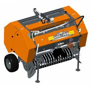 Empacadora Redonda Digital Shaktiman SRB 45, Componentes Centrales con Rodamientos, Caja de Cambios Ligera, Capacidad de 15 Toneladas, 35+ HP, 500 kg, Maharashtra - Product Image 1