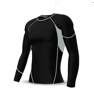 Ensemble de compression pour hommes, sur mesure, pour la course à pied, la gym et les entraînements sportifs |   Vêtements de sport de compression pour hommes, ensembles de gym - Product Image 5