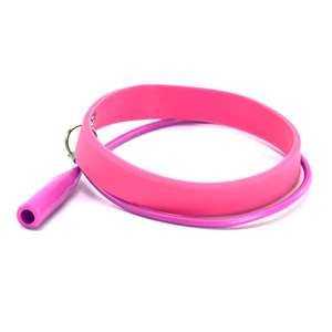 Pince à cils en acier inoxydable de haute qualité avec protège-poignet en caoutchouc, pointe fine, pour application d'extensions de cils en salon de beauté - Product Image 4