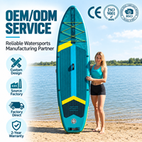 Planche de paddle gonflable extra large de 35 pouces avec accessoires complets, planche de surf à pagaie stable pour débutants, vente en gros