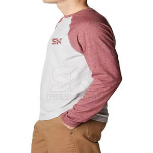 Nouveaux arrivages : T-shirts raglan unis, matière durable, qualité supérieure. - Product Image 3