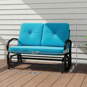 Panchine a dondolo da giardino: comoda soluzione per sedersi all'aperto - Product Image 4
