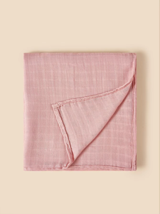 Couverture d'emmaillotage en coton, couleur unie, design simple, pliable, légère - Product Image 4