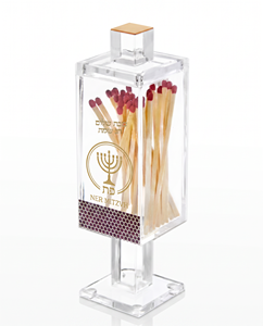 งานฝีมือที่สวยงามทันสมัย Lucite chanukah ชาวยิวสำหรับผู้ถือฉลองเทศกาลประเพณีศิลปะโปร่งใสจักรวาล - Product Image 4