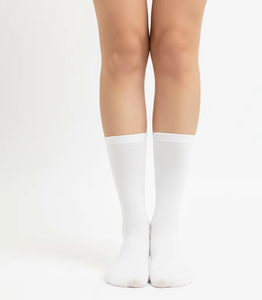 Chaussettes en tricot premium pour hommes, en bambou, confortables, élastiques, durables, pour l'automne, pour diabétiques, usage quotidien décontracté, logo sur le dessous - Product Image 3