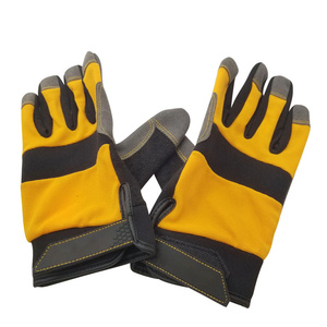 High Quality Synthetic Leather Amara Mechanic Gloves Industrial Safety Hand Protection Abrasion Resistant Gardening Gloves - Product Image 4