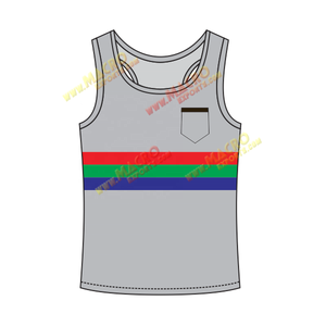 Gilet à bretelles unique, vêtements de sport et de gymnastique personnalisés, avec texte et dessins personnalisés - Product Image 4