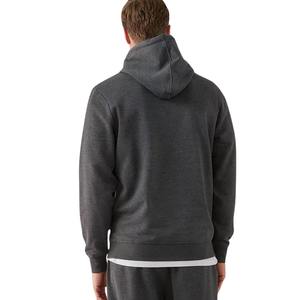 Herren-Kapuzenpullover mit Kordelzug, Fleece-Set, Kängurutasche, schmal zulaufende Bündchen, Trainingshose mit elastischem Bund, normale Passform, lässig - Product Image 4