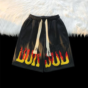 Pantalones Cortos de Estilo Moderno, Personalizados, de Felpa, 280 g/m², 100% Algodón, Bordado Chenille, para Gimnasio, Deportes, Baloncesto, para Hombre - Product Image 5