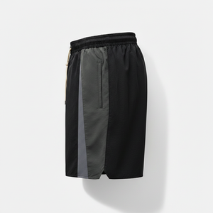 Solid Men's Board Shorts Woven Quick Dry Breathable Drawstring Mid Waist Casual Eco-Friendly <b>Waterproof</b> Polyester/Nylon - Product Image 3