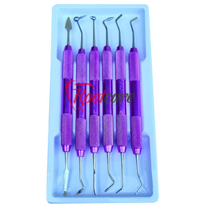Juegos de Instrumentos de Relleno Compuesto de Alta Calidad, Juegos de Instrumentos de Relleno Compuesto Dentales de Acero Inoxidable - Product Image 6