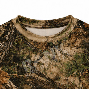 T-shirts de chasse les plus vendus, marque privée, prix de gros, t-shirts de chasse de haute qualité, vêtements de chasse en promotion - Product Image 6