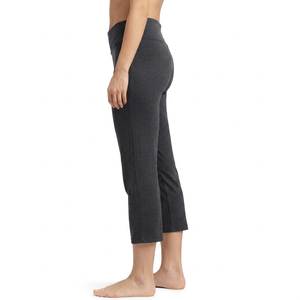 Leggings de punto de algodón transpirables para mujer, estilo dulce, cintura alta, elásticos, para invierno. - Product Image 5
