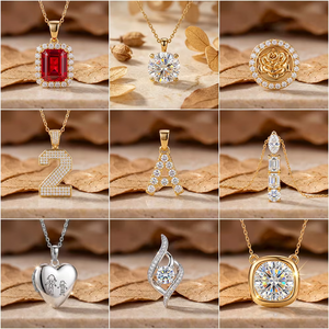 Collar de Lujo con Colgante de Cola de Sirena para Mujer, en Tono Dorado, con Cristales de Imitación y Dijes Oceánicos, Joyería de Moda, Regalo, ¡Gran Venta! - Product Image 2