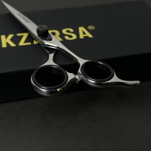 OEM Service Acceptable Design your Own Style Barber <b>Scissor</b> Non Slip <b>hand</b> Grips Top Surgical Grade Hair Cutting Barber <b>Scissors</b> - Product Image 3