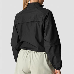 Chaqueta de Nailon Estilo 1920, Ligera, Cortavientos, con Parche Bordado 1920, Rayas Azules y Blancas, Ropa Griega Zeta Phi Beta - Product Image 6