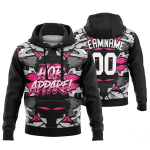 Hoodie Streetwear Personnalisé de Haute Qualité, Vintage, Double Couche, Délavé à l'Acide, Effet Soleil, Poches Usées, 100% Coton Anti-Rétrécissement - Product Image 3