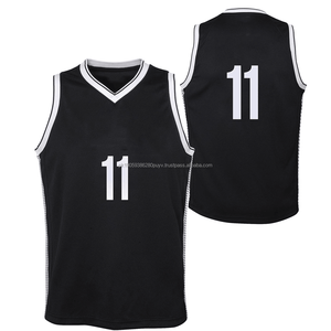 Vente en gros Maillot de basket-ball en polyester respirant avec logo personnalisé Maillot uniforme d'équipe de grande taille Techniques imprimées - Product Image 1