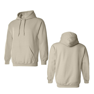 Sudadera con Capucha para Hombre, Corte Regular, Tejido de Algodón, Color Sólido Informal, Diseño con Bolsillos, Ropa de Otoño - Product Image 1
