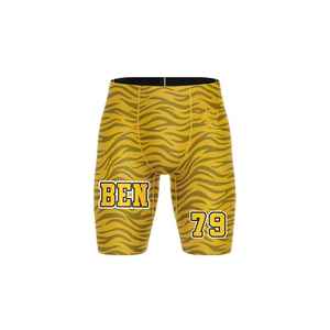 ชุดเสื้อเจอร์ซีย์ 7V7 แบบมีฮู้ด แขนกุด พิมพ์ลายเสือสีเหลือง ระบายเหงื่อได้ดี สำหรับผู้ใหญ่ แบบยูนิเซ็กซ์ สั่งทำได้ - Product Image 3