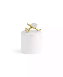 Mariposa Ginkgo Oro Extra Pequeño Porcelana Bote | Michael Aram - Product Image 1