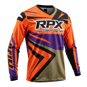 Jersey de Ciclismo para Hombre, Jersey de Motocross, Camiseta de Ciclismo de Montaña, Camiseta de Motocicleta de Manga Larga, Jersey de Descenso Todoterreno - Product Image 1