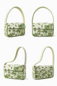 Bolso de Hombro de Algodón con Bordado de Perlas Estilo Bohemio para Mujer - Diseño Portátil de Moda para Vacaciones en Resort - Product Image 3