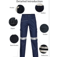Güvenlik İş Pantolonları Çok Cepli Esnek Pantolonlar Toptan Unisex Yüksek Kalite Özelleştirilebilir Yüksek Görünürlüklü Nefes Alabilen Satılık