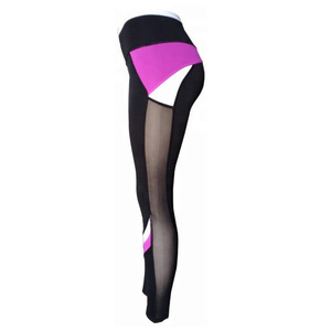 Leggings de yoga sans couture pour femme, taille haute, effet push-up, longueur cheville, en Spandex/Nylon, écologiques, pour la gym et le sport - Product Image 2