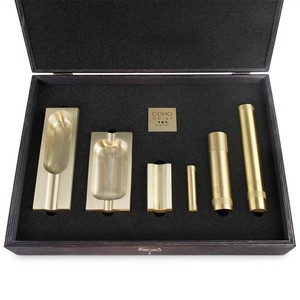 Most Selling Coho Brass Desktop Ashtray Set Minimalist Design Home Use <b>nICELY</b> cRAFTED BY HRCRAFTVERSE - Product Image 6