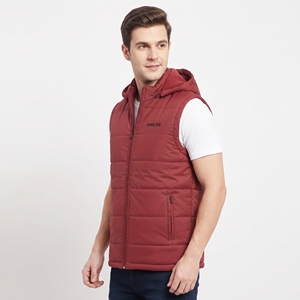 Chaleco Acolchado con Capucha para Hombre, Tendencia 2026, Invierno, Aislante, Sin Mangas, Chaqueta Casual para Exteriores, Cálida, con Cierre - Product Image 5