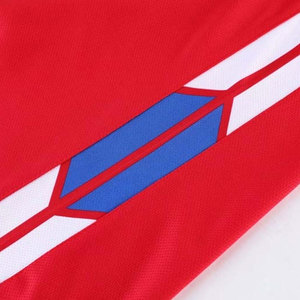 Ensemble d'uniformes de basketball personnalisés sublimés, maillot sans manches rouge à col en V avec short à taille élastique, ensemble anti-transpiration pour adultes - Product Image 3