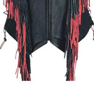<b>Womens</b> Cowboy Fringe Vest Leather Western Sleeveless <b>Jacket</b> <b>Suede</b> Tassel Festival Rodeo Biker Fashion Supplier Premium - Product Image 2