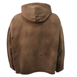 Sudadera con Capucha Tejida para Hombre, Estilo Casual Urbano, Calidad Superior, Tallas Grandes, Gruesa, Cómoda, Transpirable, Nuevo Diseño - Product Image 3