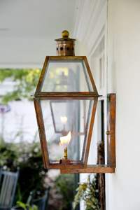 Linterna de Latón y Cobre, Linterna Metálica Vintage, Linterna de Latón Clásica, Linterna de Cobre para Velas, Linterna de Latón Tradicional - Product Image 3