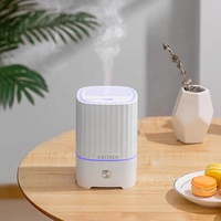 Diffuseur d'arôme et d'huile essentielle avec USB, humidificateur d'air, appareil électrique avec 7 couleurs, veilleuse, 280ML, offre spéciale