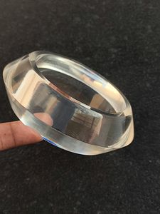 Newest Bangle <b>clear</b> <b>Resin</b> Charm Women Acrylic <b>RESIN</b> Bangles <b>Resin</b> Bangle for Girls - Product Image 3