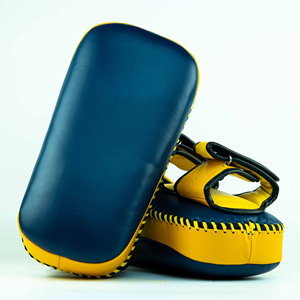 Professional Boxing Thai Pads Curved MMA Striking <b>Shield</b> with Reinforced Straps for Taekwondo Training - Product Image 2