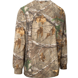 Chemise de chasse pour homme à manches longues, légère, en tissu Oxford softshell imperméable, coupe-vent et respirant, avec imprimé - Product Image 5