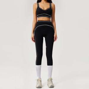 ชุดโยคะแบบระบายอากาศได้ดี ตัดเย็บอัตโนมัติ สำหรับผู้หญิง เหมาะสำหรับพิลาทิส การฝึกในยิม และการออกกำลังกาย - Product Image 1