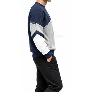 เสื้อสเวตเชิ้ตผู้ชายลำลอง คอกลม แขนยาว อุ่นสบาย ใส่ได้ทุกวัน สไตล์สตรีทแวร์ รับผลิตจำนวนมากจากโรงงาน - Product Image 6