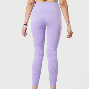 Women's Performance <b>Workout</b> <b>Leggings</b> Mid Waist Flexible Yoga Fitness Pants Breathable Eco-Friendly Quick Dry Seamless <b>Pockets</b> - Product Image 6