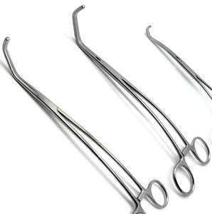 Top Selling Dentavex Manual Stainless Steel Surgical Forceps Satinsky Cooley Debakey Veterinary Instruments <b>Set</b> 38 Pcs CE - Product Image 1