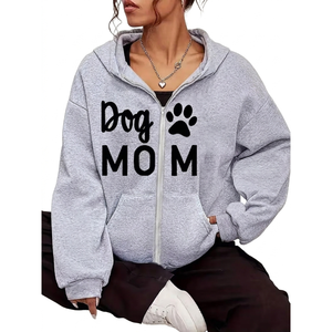 Sudaderas Extra Grandes de Alta Calidad para Mujer, Estilo Urbano, Lisas - Product Image 1