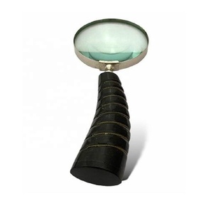 แว่นขยายแบบมีด้ามจับกระดูกโบราณแบบมือจับถอดออกได้กระดาษอ่านหนังสือแว่นขยายโต๊ะสำนักงานของขวัญ - Product Image 4