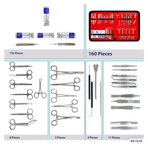 Kit de stérilisation vétérinaire réutilisable en acier inoxydable allemand SM-VT-0368 pour étudiants en médecine animale, instrument chirurgical par Dentavex - Product Image 5