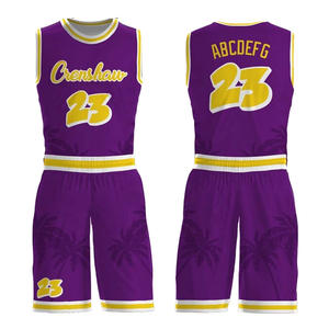 Uniformes Deportivos Personalizados con Estampado Gráfico Propio, Nombre y Número del Jugador, MOQ Bajo, Conjuntos de Uniformes de Club, Camisetas de Baloncesto Reversibles - Product Image 3