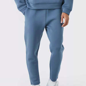 Survêtements pour hommes de haute qualité 100% coton, en molleton épais, personnalisables, sportswear uni, ensemble de jogging, survêtements oversize - Product Image 2