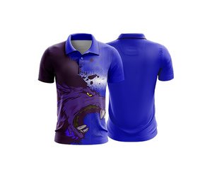 Digital Printed Sublimation Polo Shirt Export Quality Durable Stitching for Men Women Youth Quick-Dry Dry-Fit Active - Product Image 6
